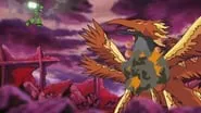 37 Megagargomon y la lucha contra Zhuqiaomon