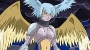 16 No basta sólo con ser fuerte. La hermosa guerrera Zephyrmon